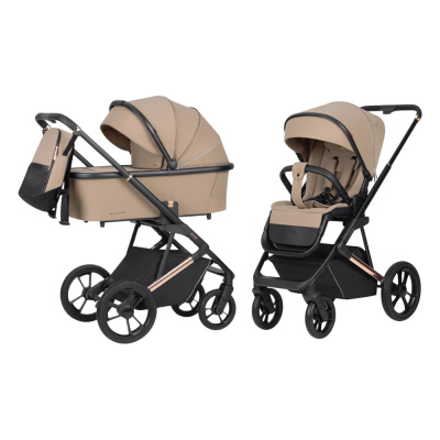 Коляска 2 в 1 Carrello Sigma  CRL-6509 Cream Beige 01